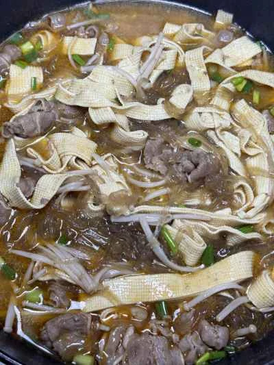 サテビーフと春雨のキャセロールのレシピ