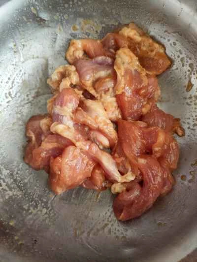 春野菜に漬け込んだ豚肉のスライスの作り方:4