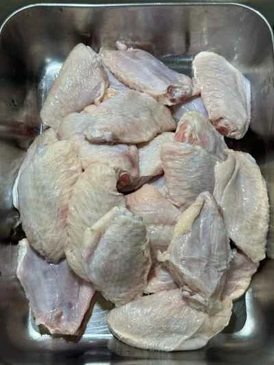 ドライポットチキンウィングとエビの作り方：1