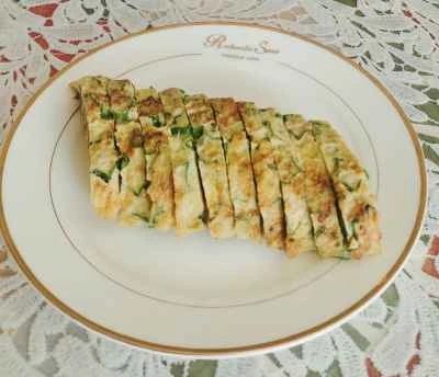 オクラとスクランブルエッグの作り方：6