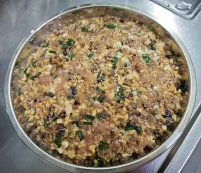 蓮根入り蒸し豚パテの作り方：12