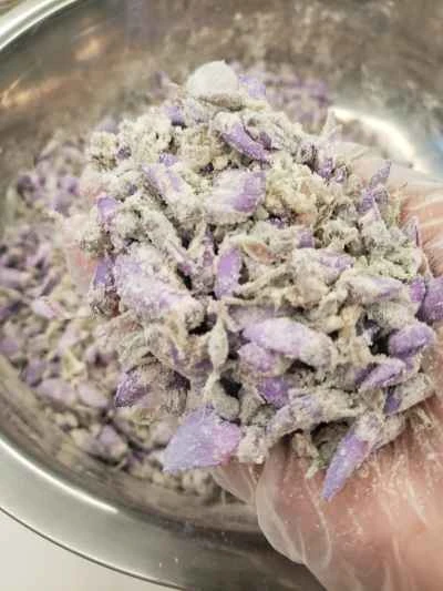 舌の上で春の味覚：蒸し藤の花 - レシピ手順：8