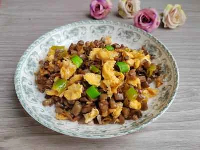 インゲンと卵の炒め物のレシピ