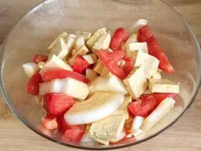 5種類の味のベジタリアンアソートレシピ手順:3