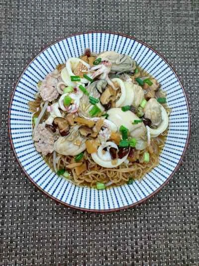 蒸し海鮮ライスヌードルの作り方：19