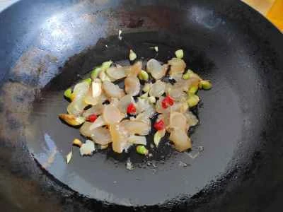 牛すじとインゲンの炒め物の作り方：4