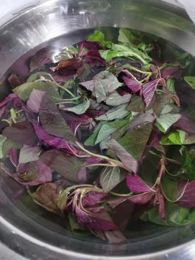 蒸し料理の準備手順：1