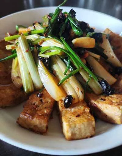 木綿豆腐とエシャロットの炒め物の作り方：8