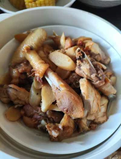 若ショウガ入り蒸し鶏の作り方：8