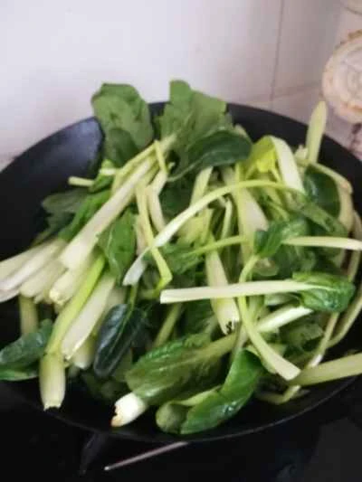 椎茸と白菜の炒め物の作り方：2