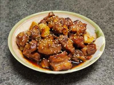 プラム風味のスペアリブの作り方：12