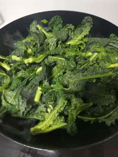 塩豚としわしわ野菜の作り方：4