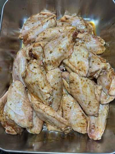 ドライポットチキンウィングとエビの作り方：3