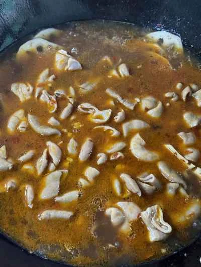 牛豚腸鍋の作り方：10