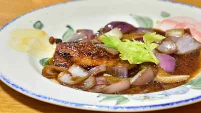 玉ねぎポークチョップの作り方：9