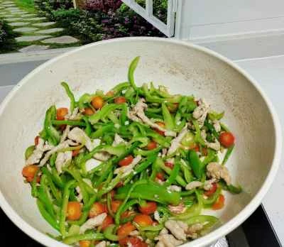 豚肉とピーマンの炒め物の作り方：9