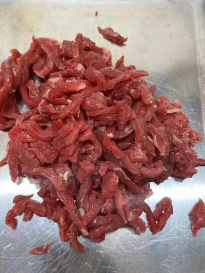 牛肉と枝豆の蒸し煮の作り方：2