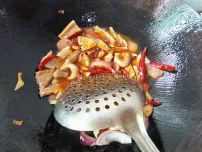 カリカリの胃袋炒めの作り方：8