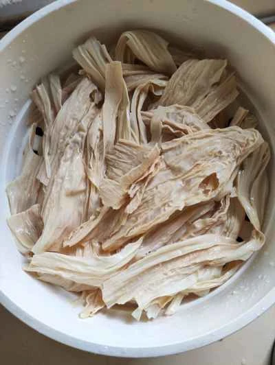 蒸し豚肉と乾燥豆腐スティックのレシピ手順：4