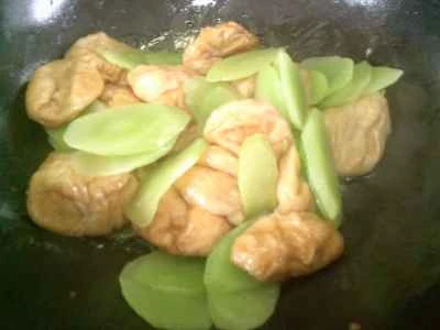 レタス入りグルテン炒めの作り方：9