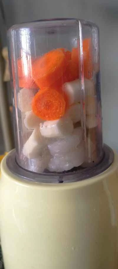 蒸しエビとヤムイモの作り方：2