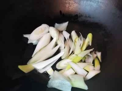 ナマコとネギの炒め物の作り方：7