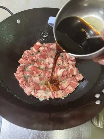 牛肉入りスクランブルエッグの作り方：7