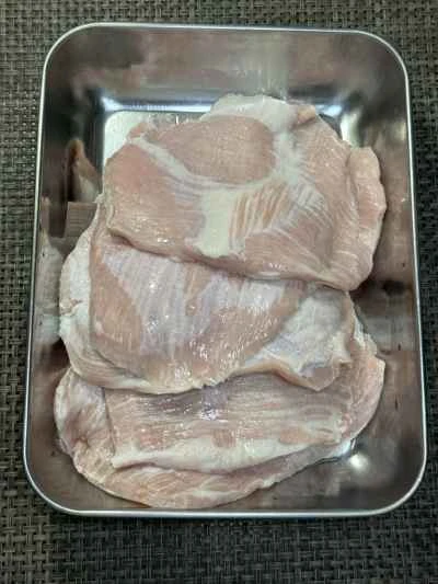 豚首のソテーのレシピ手順：2