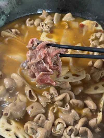 牛豚腸鍋の作り方：12