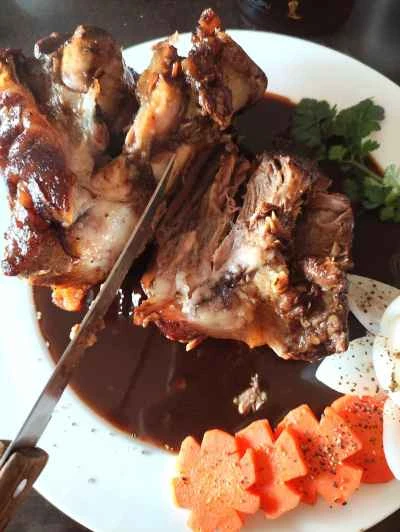 豚すね肉の赤ワイン煮込みの作り方：9