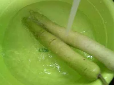 ラムテールたけのことジャガイモを一晩煮て花が咲くまで煮る手順：9