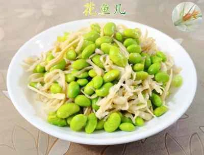 千切り大根と枝豆の炒め物のレシピ