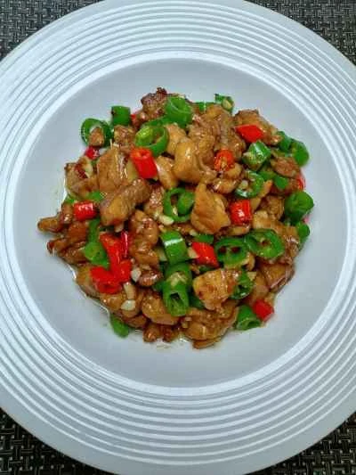 農家風鶏肉炒めの作り方：12