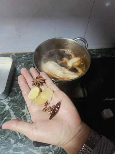 豚バラ肉の煮込み（発酵豆腐入り）の作り方：2