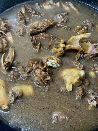 鴨肉とたけのこの煮込みの作り方：9