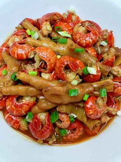 鶏の足とロブスターのしっぽの煮込みの作り方：20