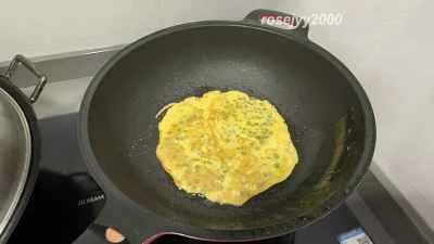 ササゲを使った目玉焼きの作り方：6