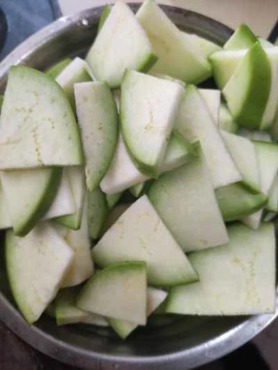 緑ナスの煮込みの作り方：2