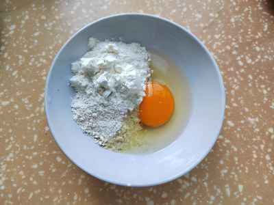 揚げナスのフリッターの作り方：5