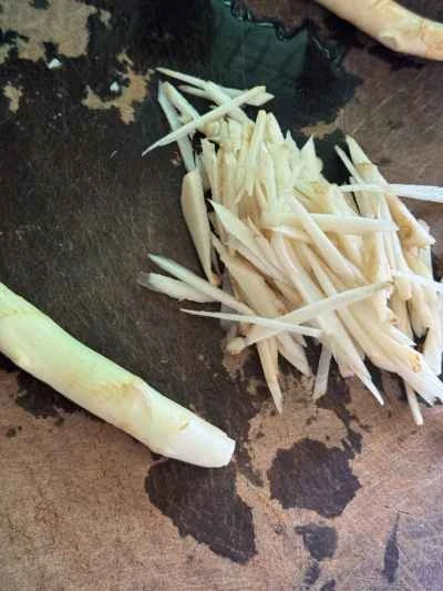 生姜入りイカのドライポットの作り方：3