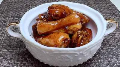 ニンニク風味の豚足の作り方：13