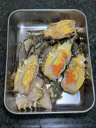 スパイシーベビーロブスターのレシピ手順：4