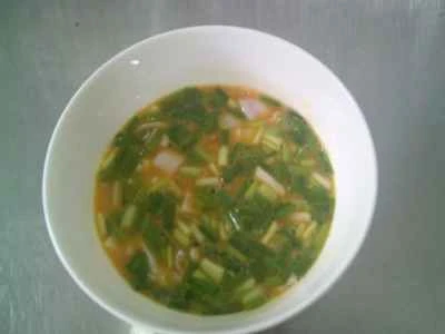 イカとスクランブルエッグの作り方：9