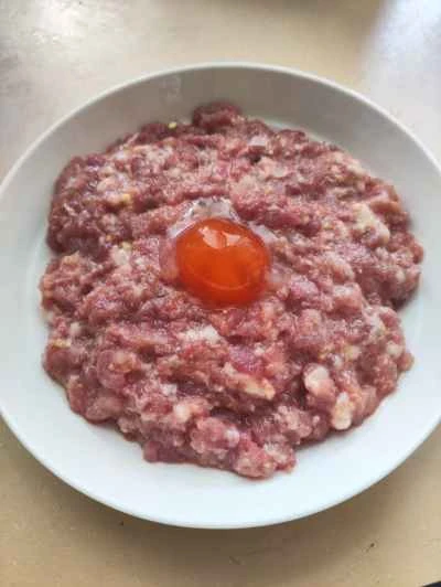 塩卵入り蒸し豚パテの作り方：6