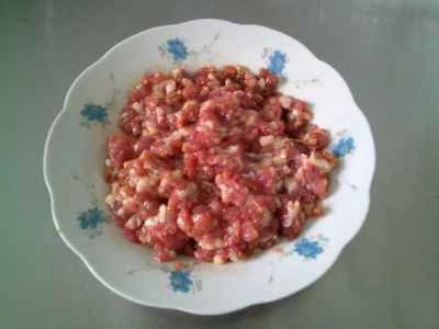 乾燥タケノコと野菜を詰めた蒸しグルテンの作り方：8