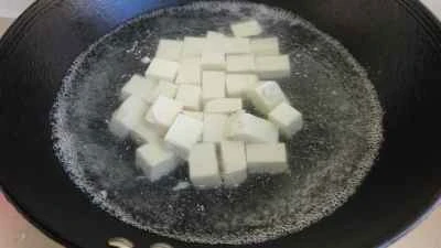 キヌアと花椒豆腐の作り方：8