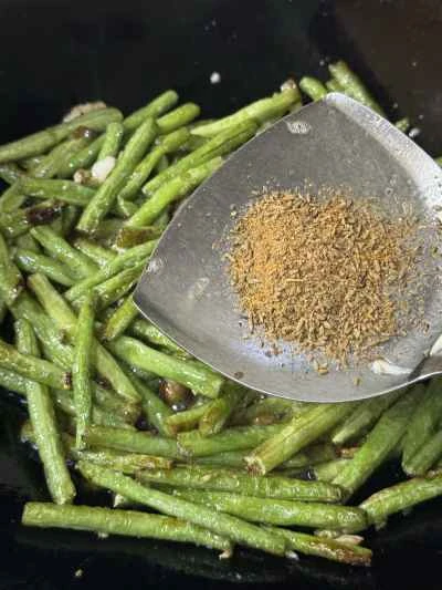 インゲン豆の炒め物の作り方：7