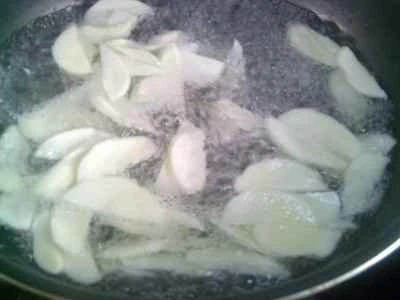 水たけのこの漬物とエビ炒めの作り方：8