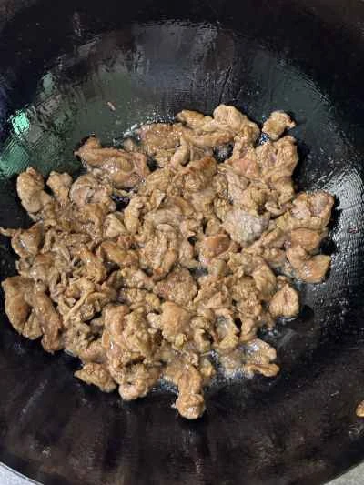 クミンと玉ねぎの牛肉炒めの作り方：5