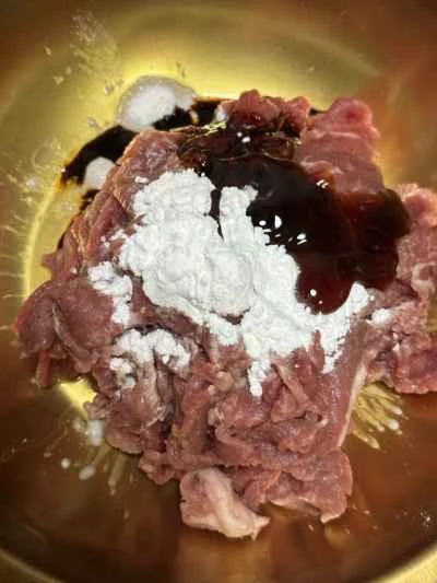 牛肉とアスパラガスの炒め物の作り方：2